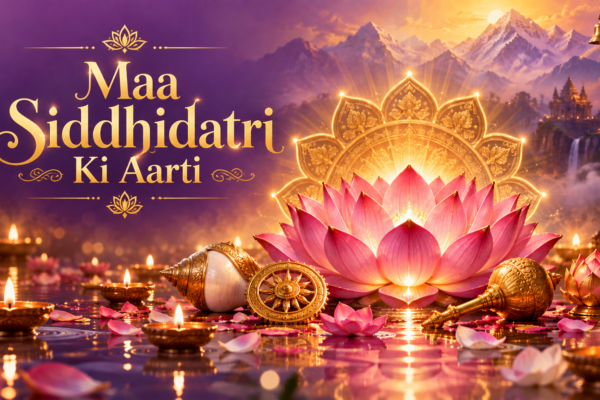 Maa Siddhidatri ki aarti — Navratri day 9, Maha Navami 19 October 2026